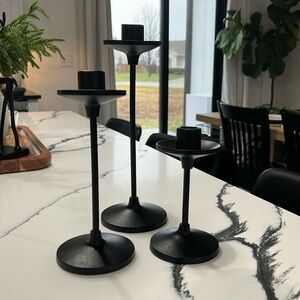 Hearth and hand candlestick holders